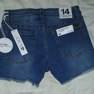 Joe's Jeans Blue Cut-Off Jean Shorts